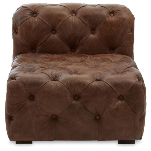 Hermosa Tufted Leather Chair