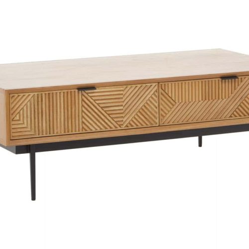 Jesolo Natural Finish Coffee Table with Drawers Jesolo Natural Finish Coffee Table with Drawers
