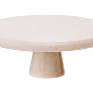 Hvar Champagne Marble Cake Stand