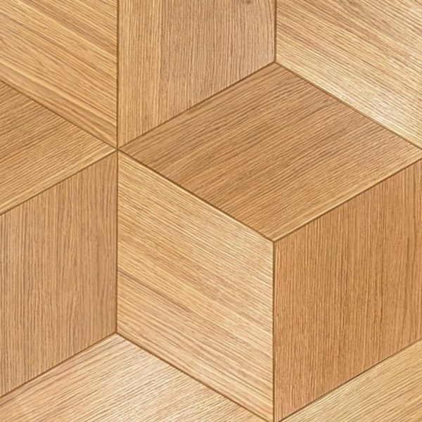Cube wood flooring